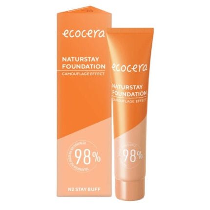 Naturstay Natural Concealing Foundation N2 Stay Buff 30ml - Maison des fragrances