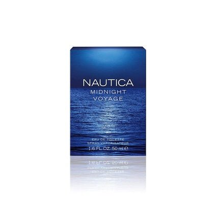 Nautica Midnight Voyage - Eau De Toilette Spray 1.6oz Spicy Scent of Pink Pepper and Mesmerizing Amber - Maison des fragrances