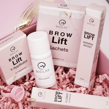 NICLAY Brow Lift Home Kit Eyebrow Lifting Set for Home Lamination Expressive Brows - Maison des fragrances