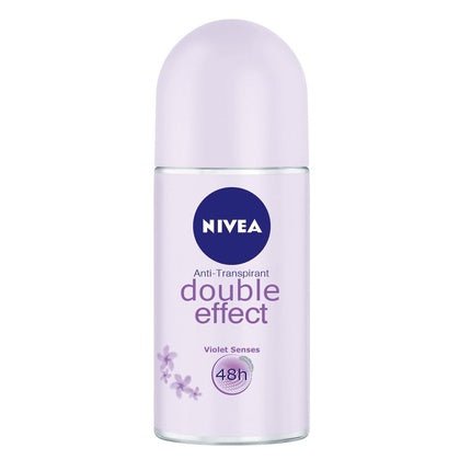 Nivea Double Effect Roll-on Deodorant Anti Perspirant 50ml - Maison des fragrances