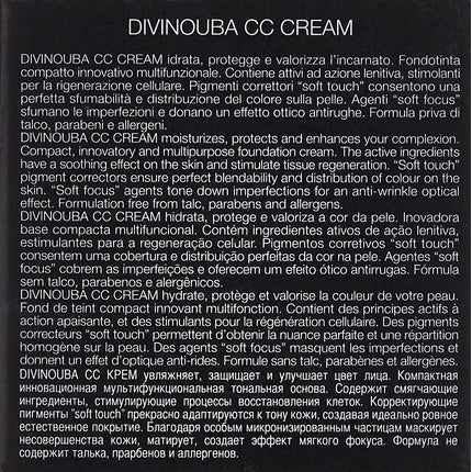 Nouba Compact Foundation Divinouba CC Cream N°3 Light Beige 30 SPF 9ml - Maison des fragrances