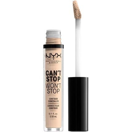 Nyx Can´t Stop Won´t Stop Full Coverage Contour Concealer Light Ivory 3,5ml - Maison des fragrances