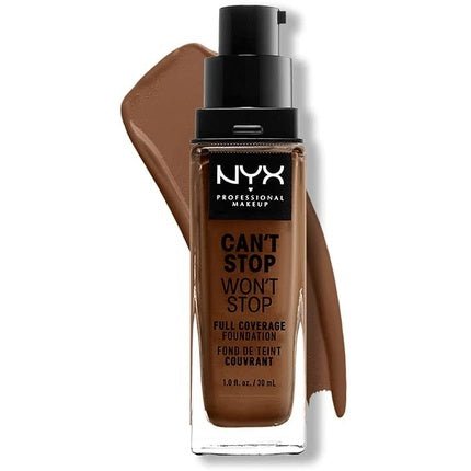 Nyx Professional Makeup Can't Stop Won't Stop Full Coverage Foundation 30ml - Maison des fragrances