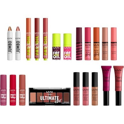 Nyx Professional Makeup Home Alone Gift Box Full Size 24 Pieces - Maison des fragrances