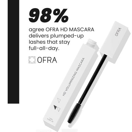 Ofra HD Volumizing Mascara Black 0.3 Oz - Maison des fragrances