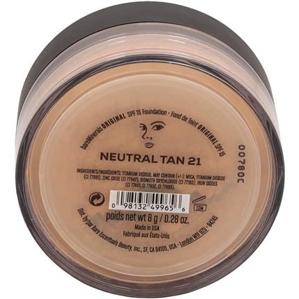 Original Foundation SPF 15 Neutral Tan 21 - Maison des fragrances