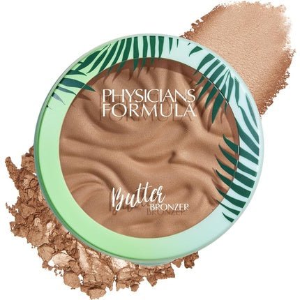 Physicians Formula Murumuru Butter Bronzer with Highlighter Effect and Sponge Applicator - Single - Maison des fragrances