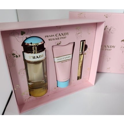 Prada Candy Sugar Pop Set - Eau de Parfum 80ml + Eau de parfum 10ml + Body Lotion 75ml - Maison des fragrances