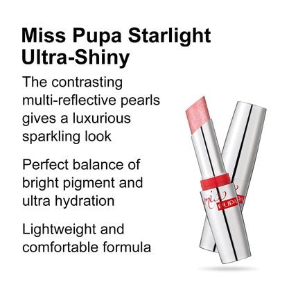 Pupa Miss Starlight Ultra Brilliant Lipstick N.700 Charming Charlotte - Maison des fragrances