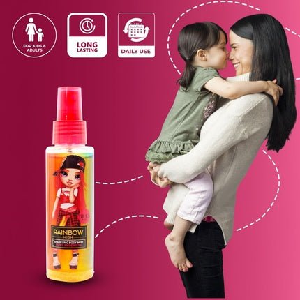 Rainbow High Ruby Anderson Sparkling Body Mist for Girls - Tropical Strawberry - Maison des fragrances