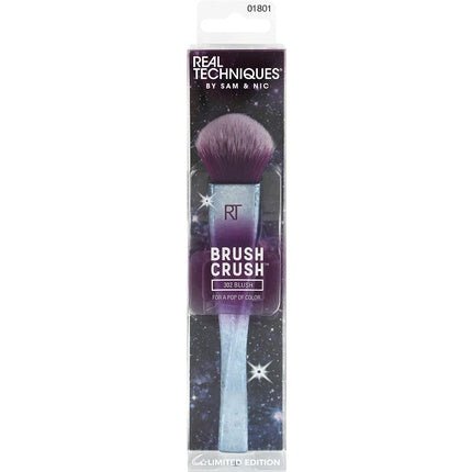 Real Techniques Brush Crush Volume 2 Makeup Brush for Cheeks Blusher RT 302 - Maison des fragrances
