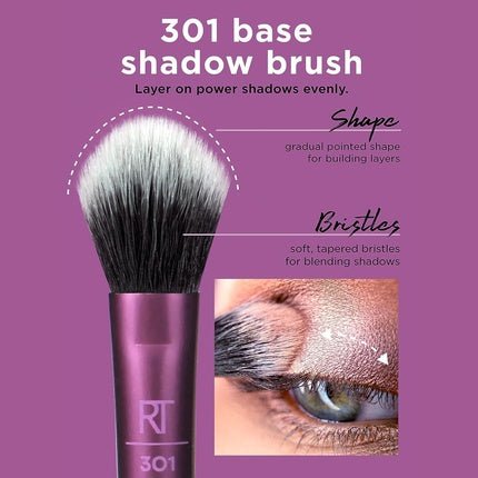 Real Techniques Eye Shade and Blend Eyeshadow Makeup Brush Duo - Maison des fragrances