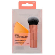 Real Techniques Mini Travel Duo - Perfect For On - The - Go Makeup Application - Maison des fragrances