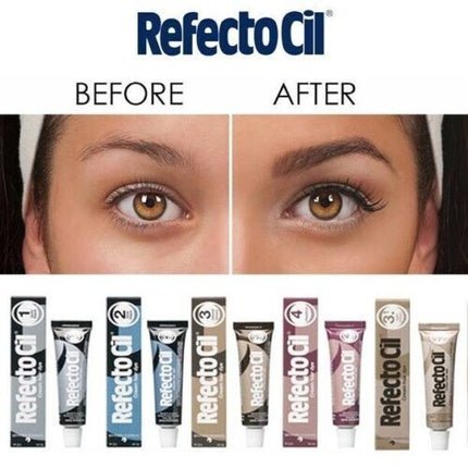 Refectocil Eyebrow & Eyelash Cream Hair Dye - Choose Color - Maison des fragrances