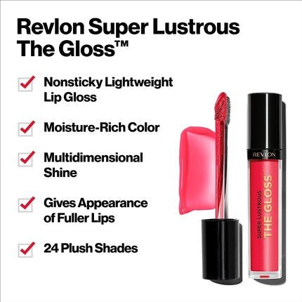 Revlon Cosmetics Super lip gloss color 306 Taupe Luster 3.8ml - Maison des fragrances