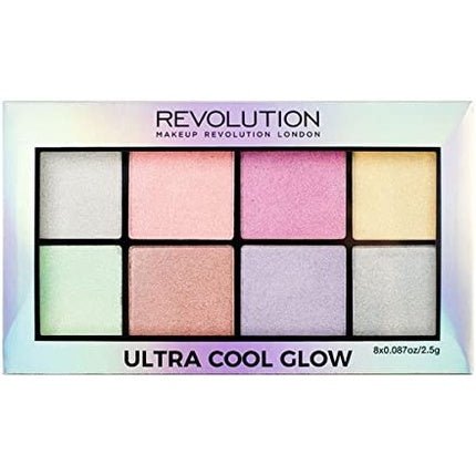 Revolution Highlighter Palette Ultra Cool Glow Mixed - Maison des fragrances