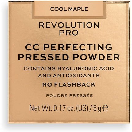 Revolution Pro CC Perfecting Pressed Powder Cool Maple 5g - Maison des fragrances