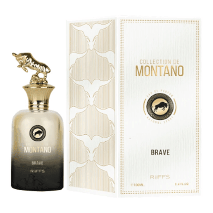 Riiffs Collection De Montano Brave Perfumed Water Eau de Parfum Homme 100 ml - Aquatique - Maison des fragrances