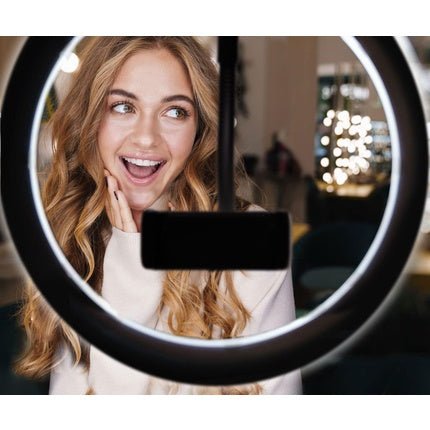 Rio Foldable Makeup and Vlogging Dimmable LED Ring Light - Maison des fragrances