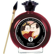 SHUNGA Edible Body Painting Sparkling Strawberry Wine 100ml - Maison des fragrances