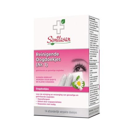 Similasan Cleansing Wipes for Irritated and Sensitive Eyelids - Maison des fragrances
