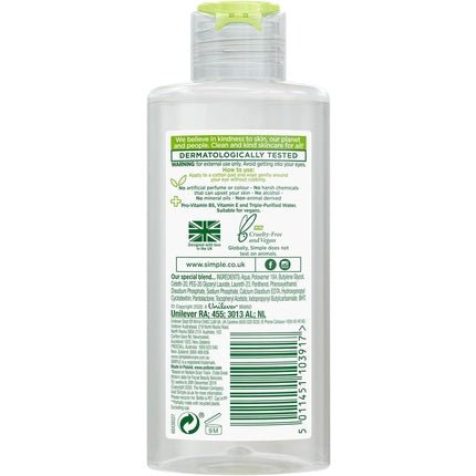 Simple Kind to Skin Eye Make - Up Remover 125ml - Maison des fragrances