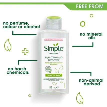 Simple Kind to Skin Eye Make - Up Remover 125ml - Maison des fragrances