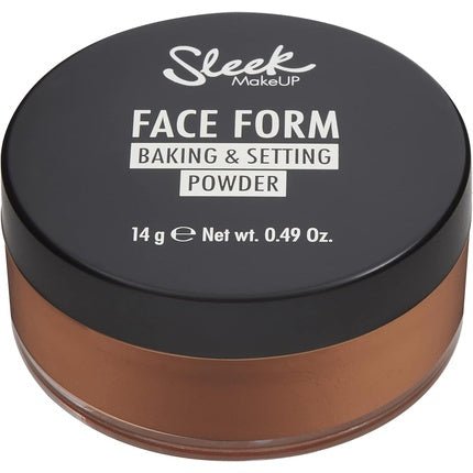 Sleek MakeUP Face Form Baking & Setting Powder Lightweight Formula Deep 14g - Maison des fragrances