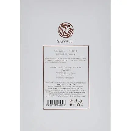 Swiss Arabian Sawalef Angel Spirit par Swiss Arabian - Light Delicate Celestial Extrait Parfum (Parfum) Mixte - Maison des fragrances