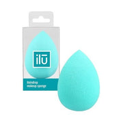 T4B ILU Raindrop Shaped Turquoise Makeup Sponge - Maison des fragrances