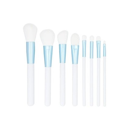 T4B MIMO 9 Piece Makeup Brush Set White - Maison des fragrances