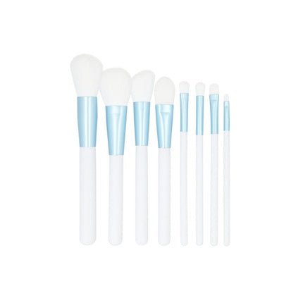 T4B MIMO 9 Piece Makeup Brush Set White - Maison des fragrances