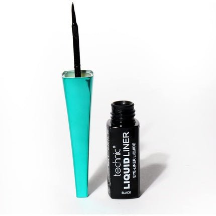 Technic Waterproof Liquid Liner High Coverage Water Resistant Long Lasting Liquid Eyeliner - Quick Drying Formula & Precise Brush For Expert Application - Maison des fragrances