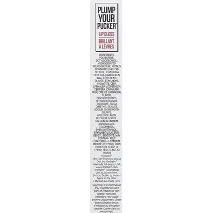 Thebalm Plump Your Pucker Elaborate - Maison des fragrances