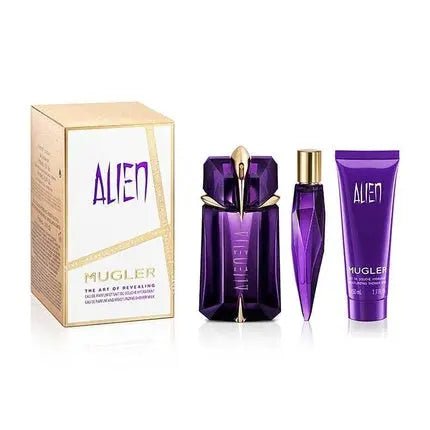 Thierry Mugler Alien Eau de parfum Refillable 60ml + Eau de parfum Refillable Miniature 10ml + BL 50ml - Maison des fragrances