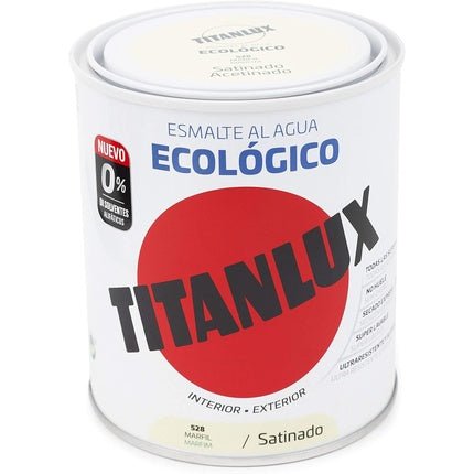 Titanlux Titanux Acrylic Ecological Nail Polish 750ml Ivory 0528 - Maison des fragrances