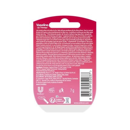 Vaseline Lip Therapy Rosy Moisturizing Lip Balm for Optimal Hydration 7g - Maison des fragrances