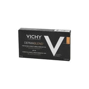 Vichy Dermablend Foundation In Cream Compact Concealer 55 Bronze 10 Grams - Maison des fragrances