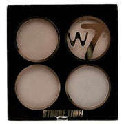 W7 Strobe Time It's Glow Time 4 Shimmering Powders Strobe Bronzer Blusher - Maison des fragrances