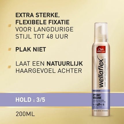 Wella Flex Mousse 2day Volume Extra Strong 200ml - Maison des fragrances