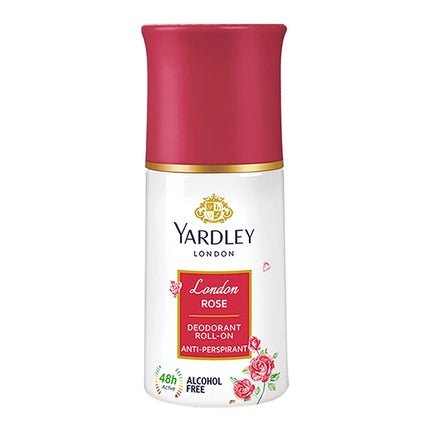 Yardley London Rose Deodorant Roll-On 50ml - Maison des fragrances