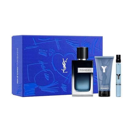 Yves Saint Laurent YSL Y + + Shower Gel Gift Set Eau de Parfum 100ml pour homme - Maison des fragrances