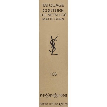 Yves St. Laurent The Metallics Matte Stain 106 Lipstick 6ml - Maison des fragrances